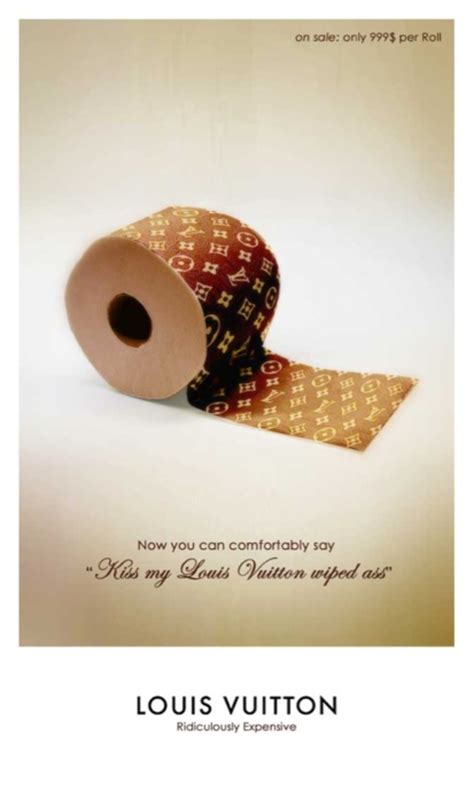 toilet paper louis vuitton